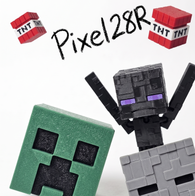 마인크래프트 3D 굿즈(Pixel28R)