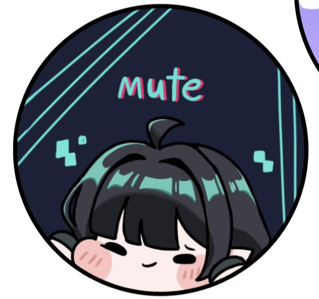 뮤트 캔뱃지