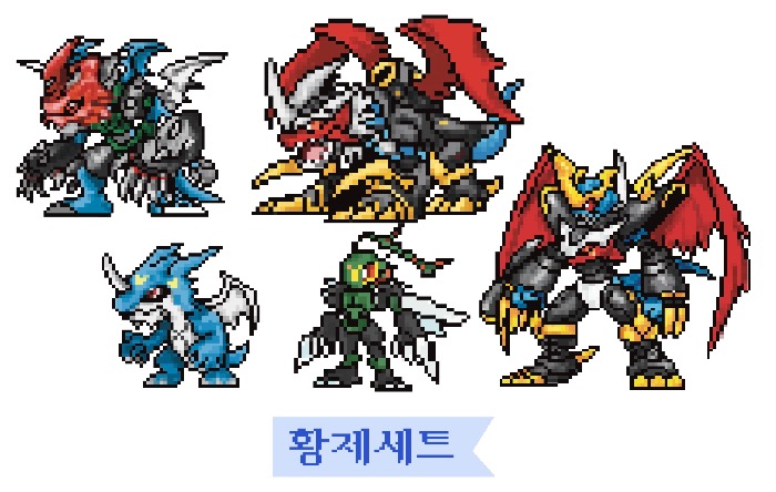 조각스티커6종(황제세트)