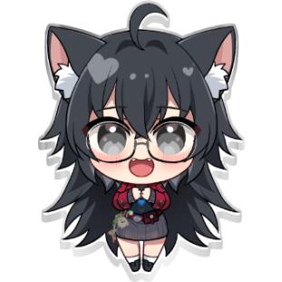 몰리 아크릴키링