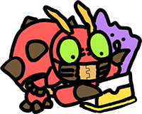 텐타몬 아크릴 키링