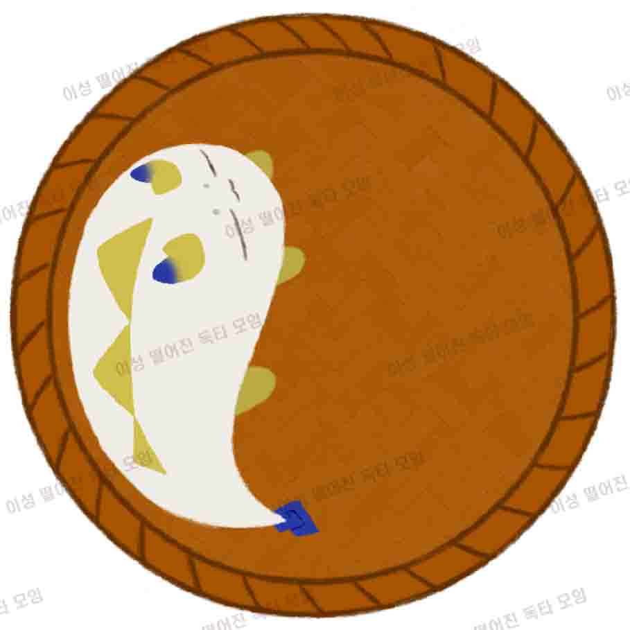 슈 컵받침 반투명 VER