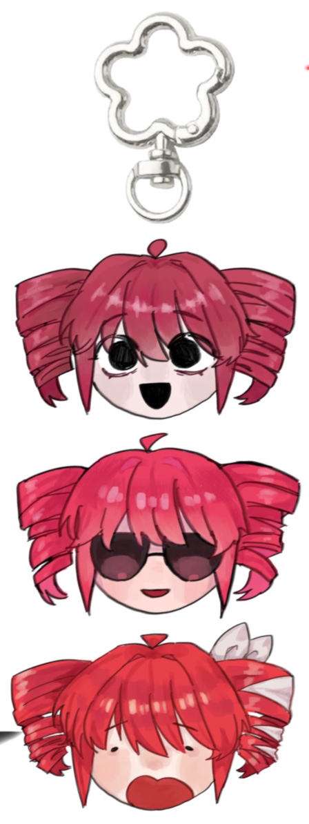 카사네테토 줄줄이 키링 (재판x)